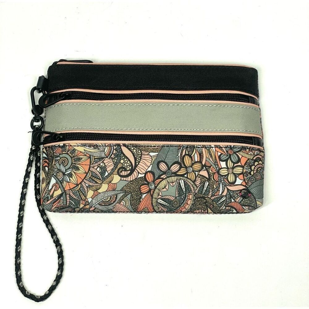 Sakroots New Adventures Canvas Wristlet Bag Sienna Spirit Desert